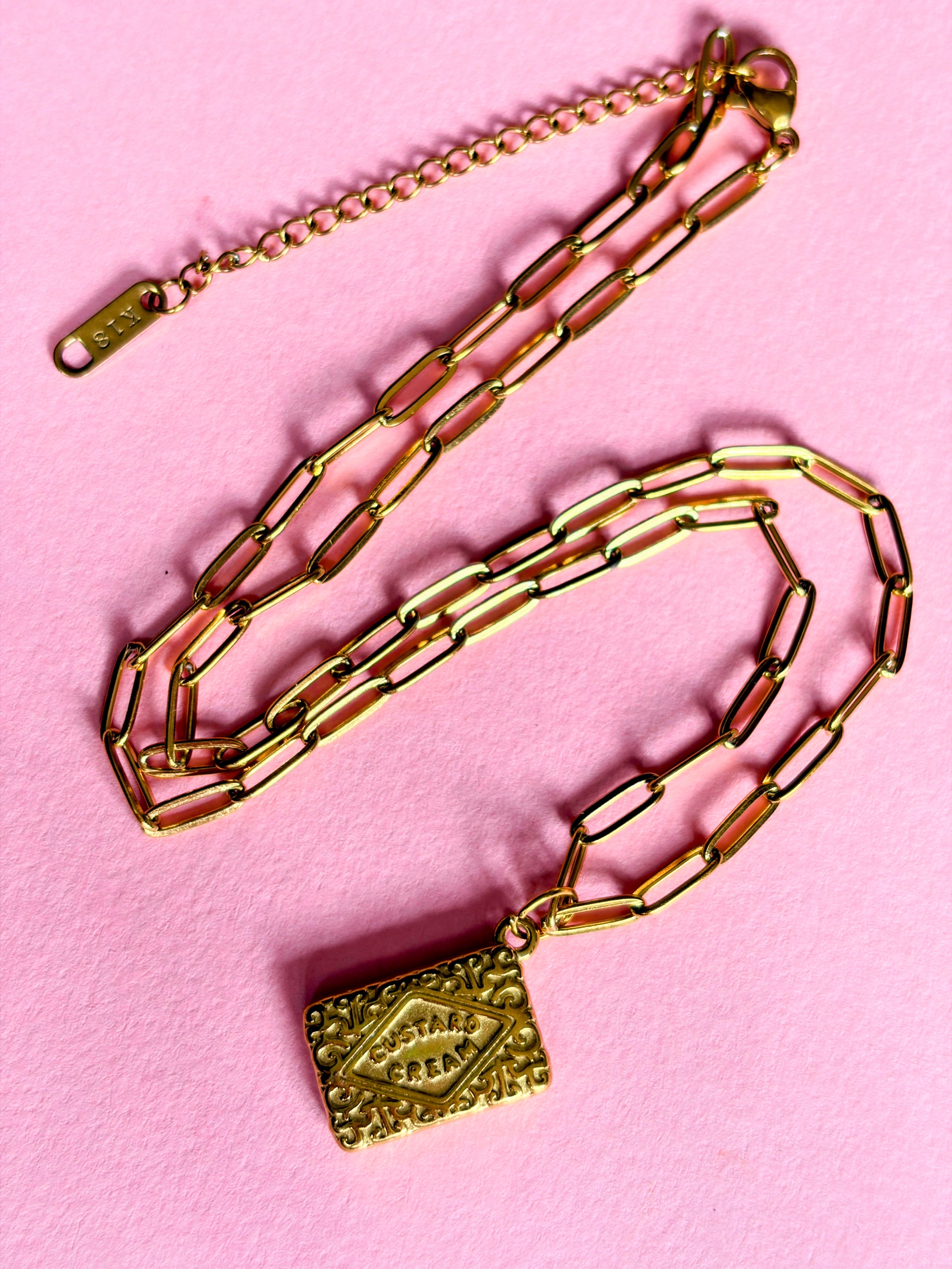 Custard Cream Necklace