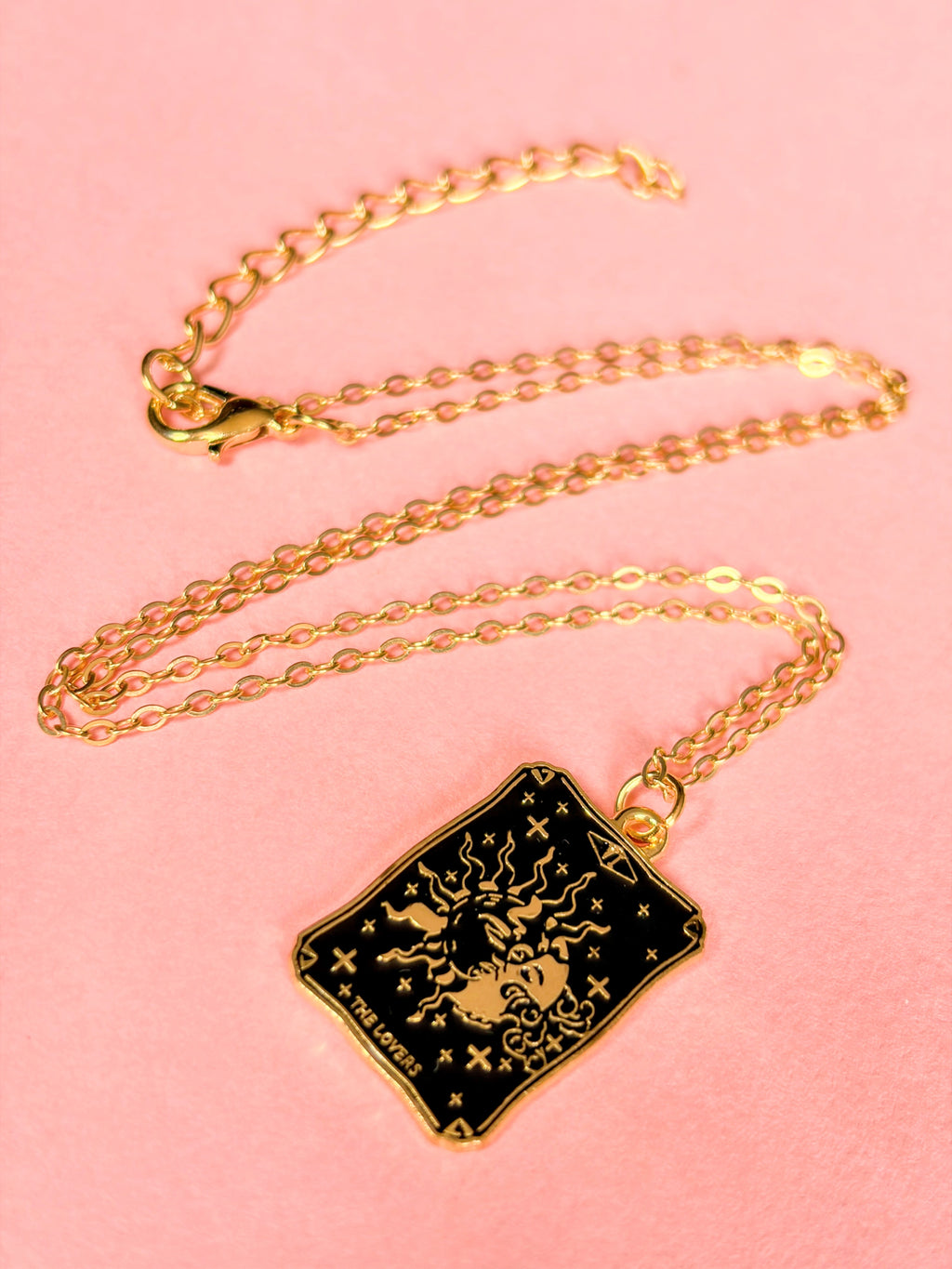 The Lovers- Tarot Necklace