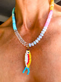 Rainbow Yellow Catch Necklace