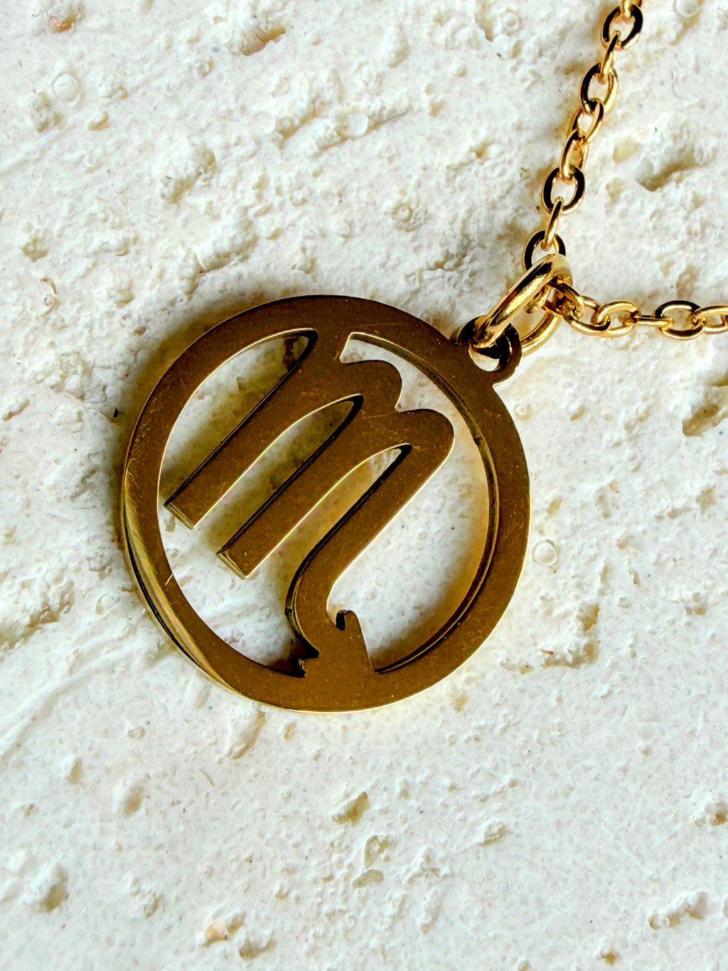 Scorpio Star Sign Necklace