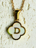 Initial Letter D Necklace