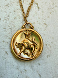 Taurus Gold Plated Necklace