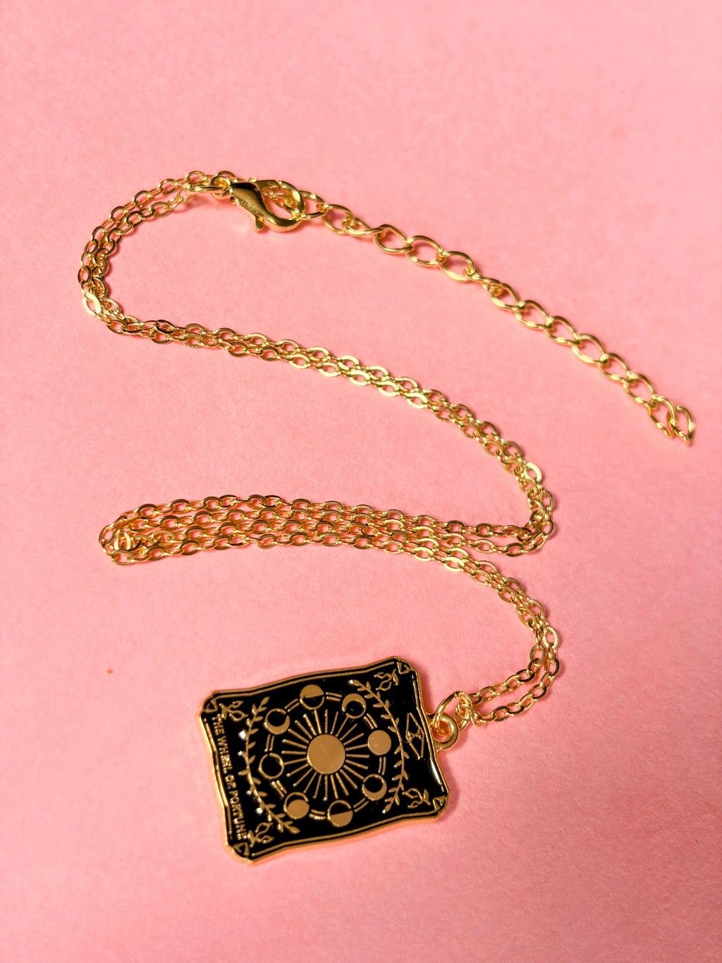 The Wheel of Fortune Tarot Necklace