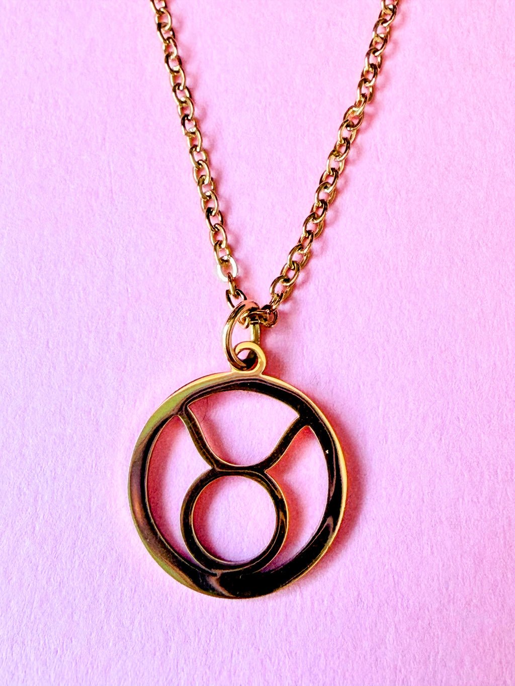 Taurus Star Sign (Glyph) Necklace