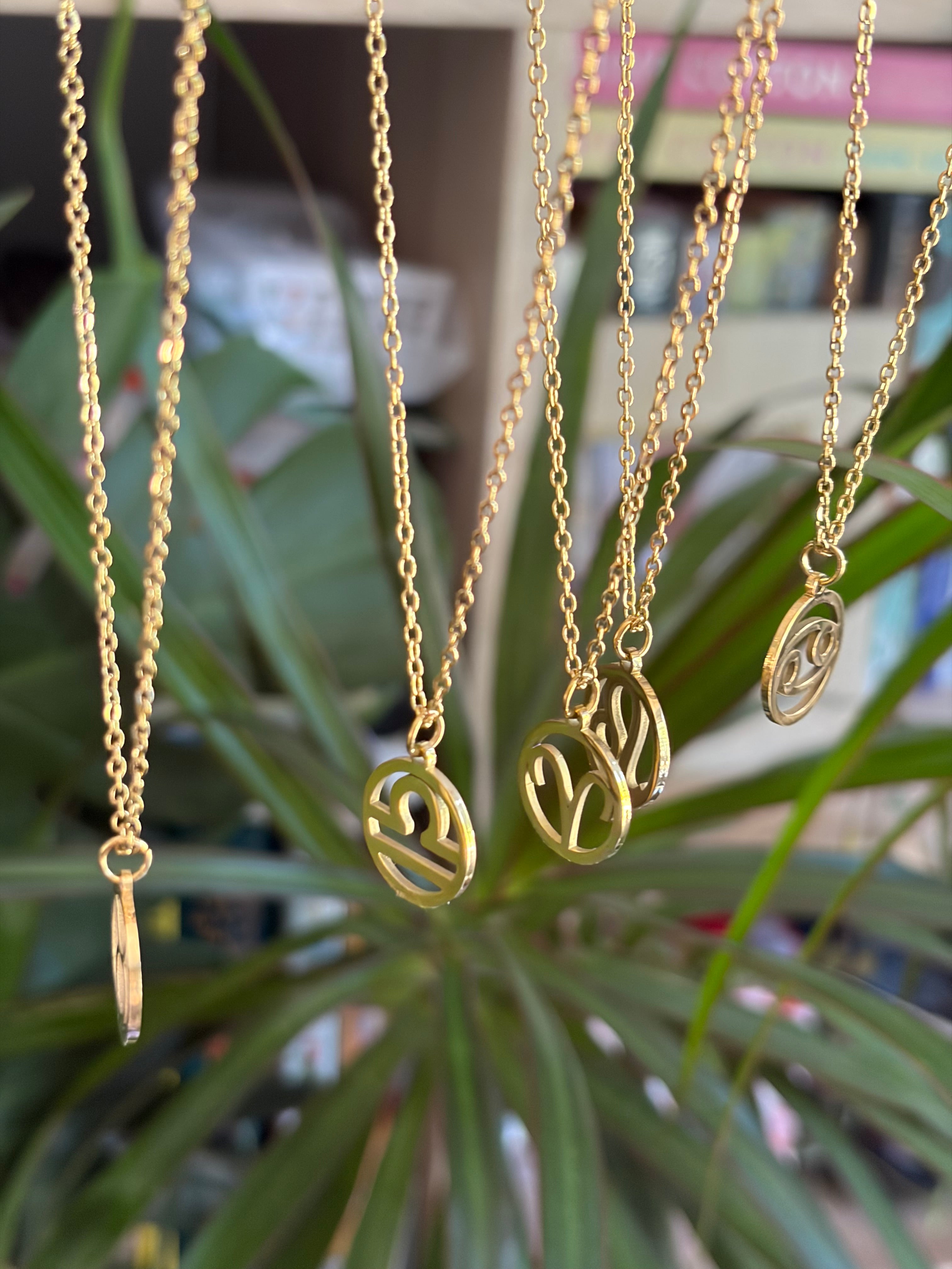 Cancer Star Sign (Glyph) Necklace