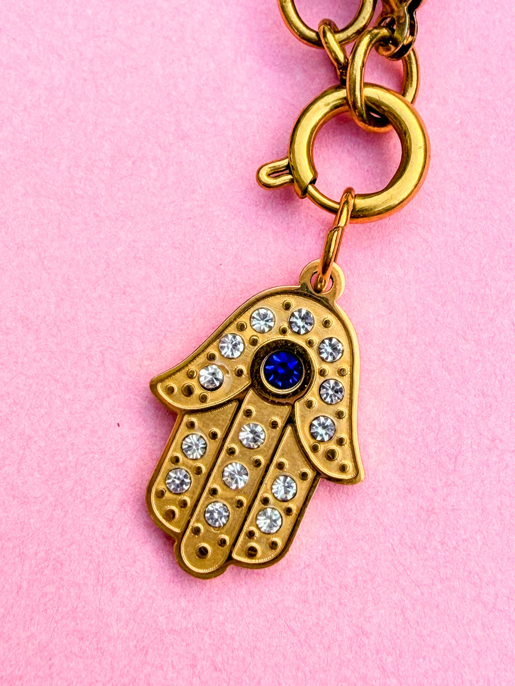 Rainbow Evil Eye Necklace