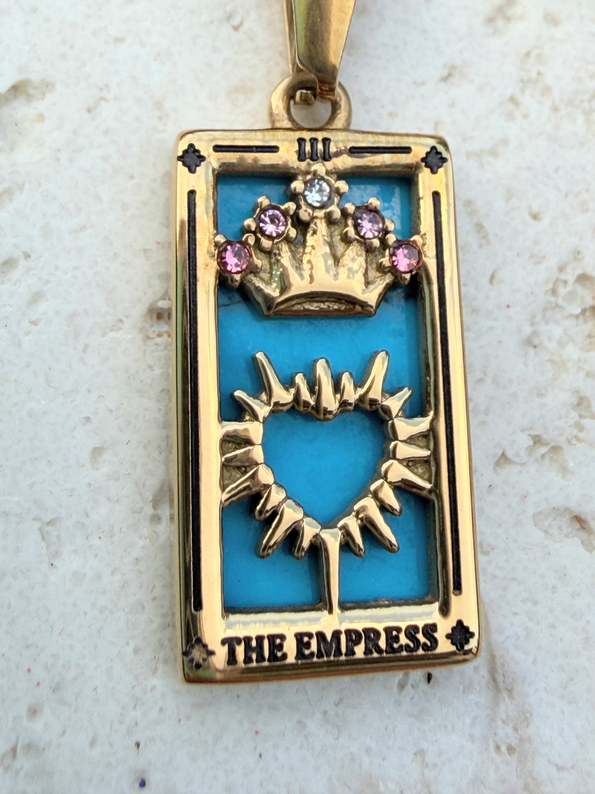 The Empress III-  Tarot Pendant Necklace