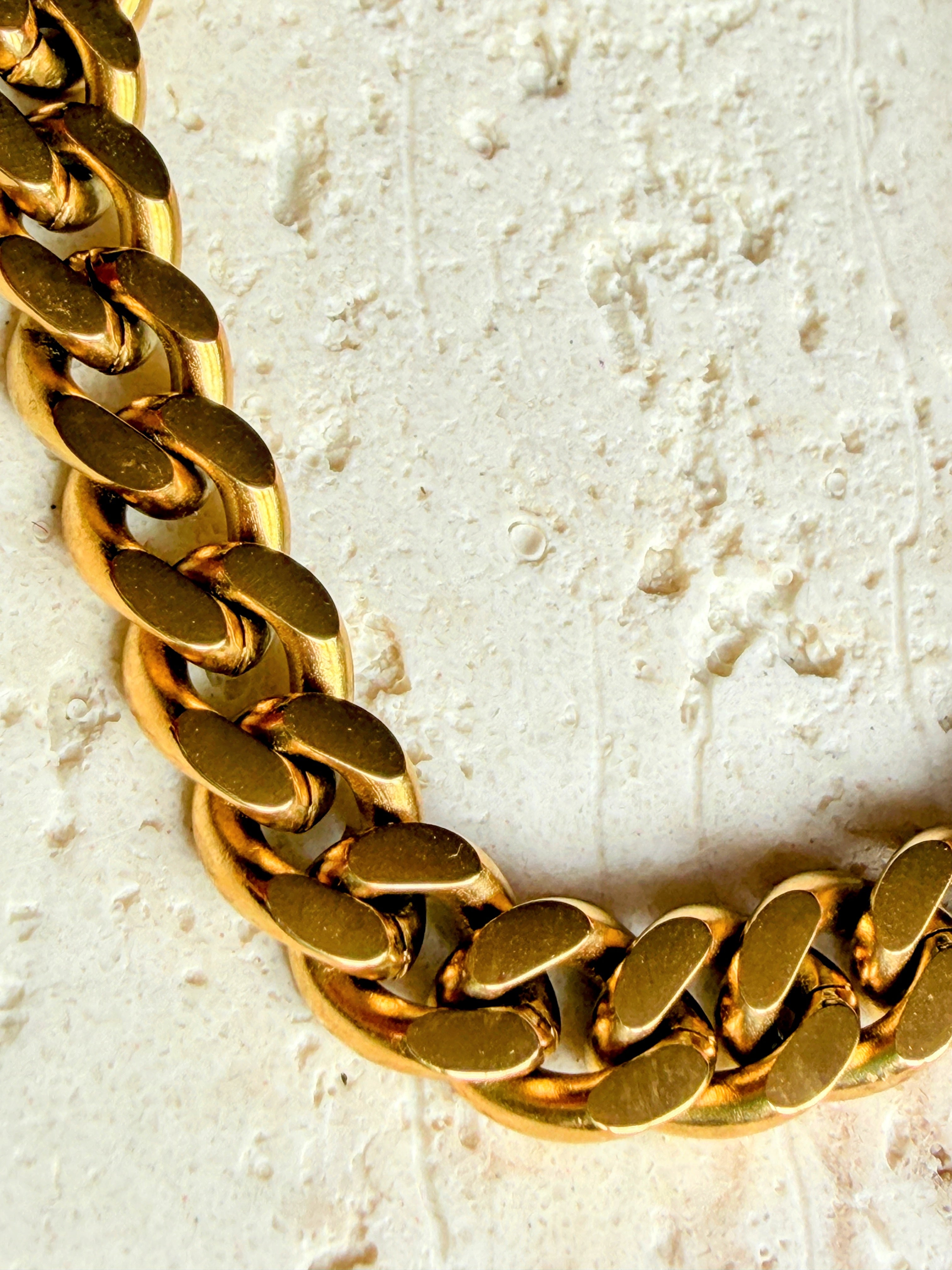 Chunky Cuban Chain Bracelet