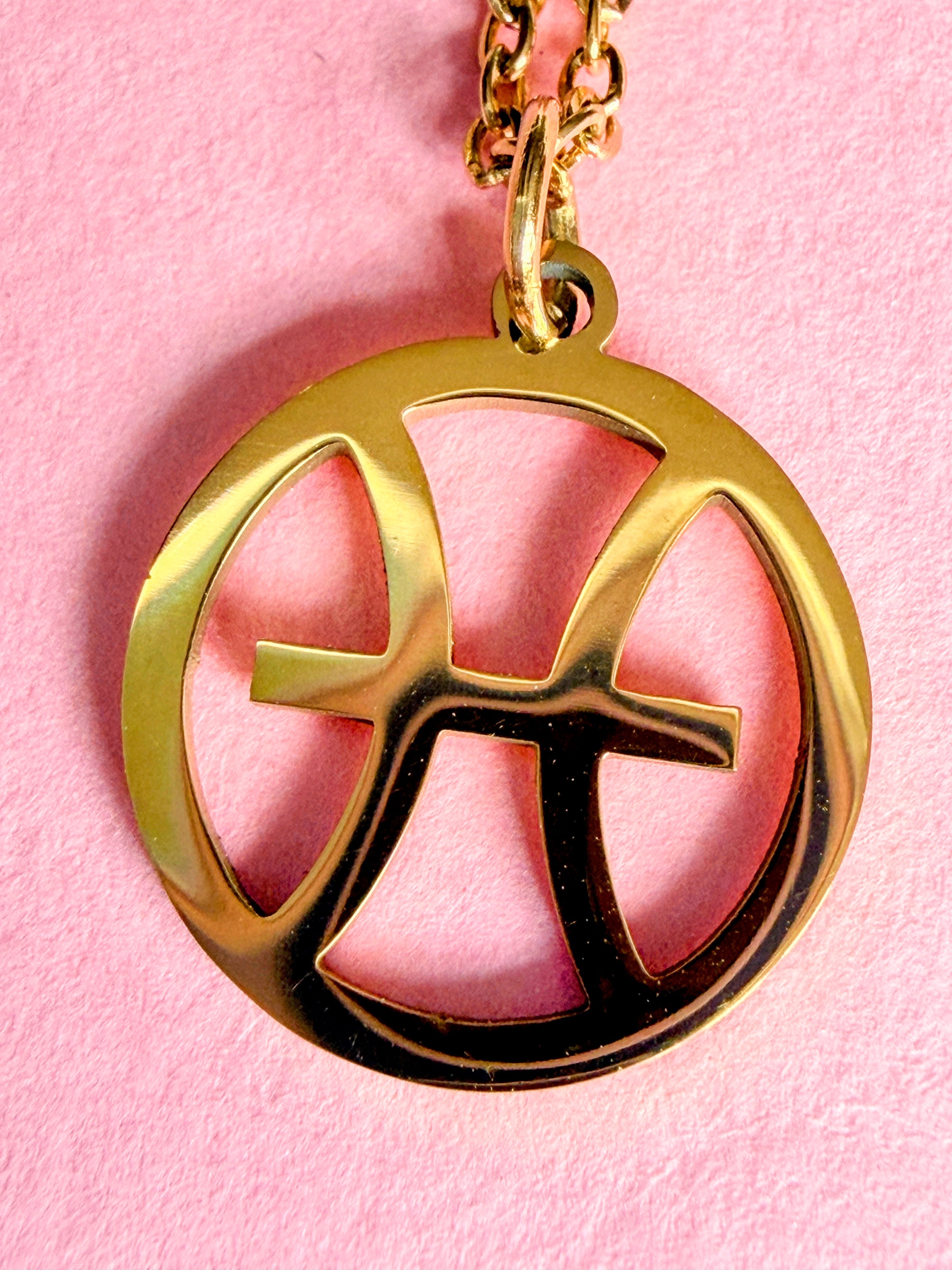 Pisces Star Sign Necklace