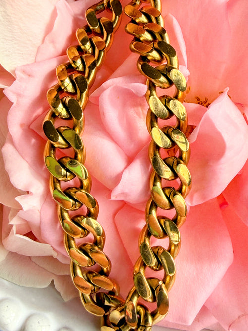Chunky Cuban Chain Bracelet