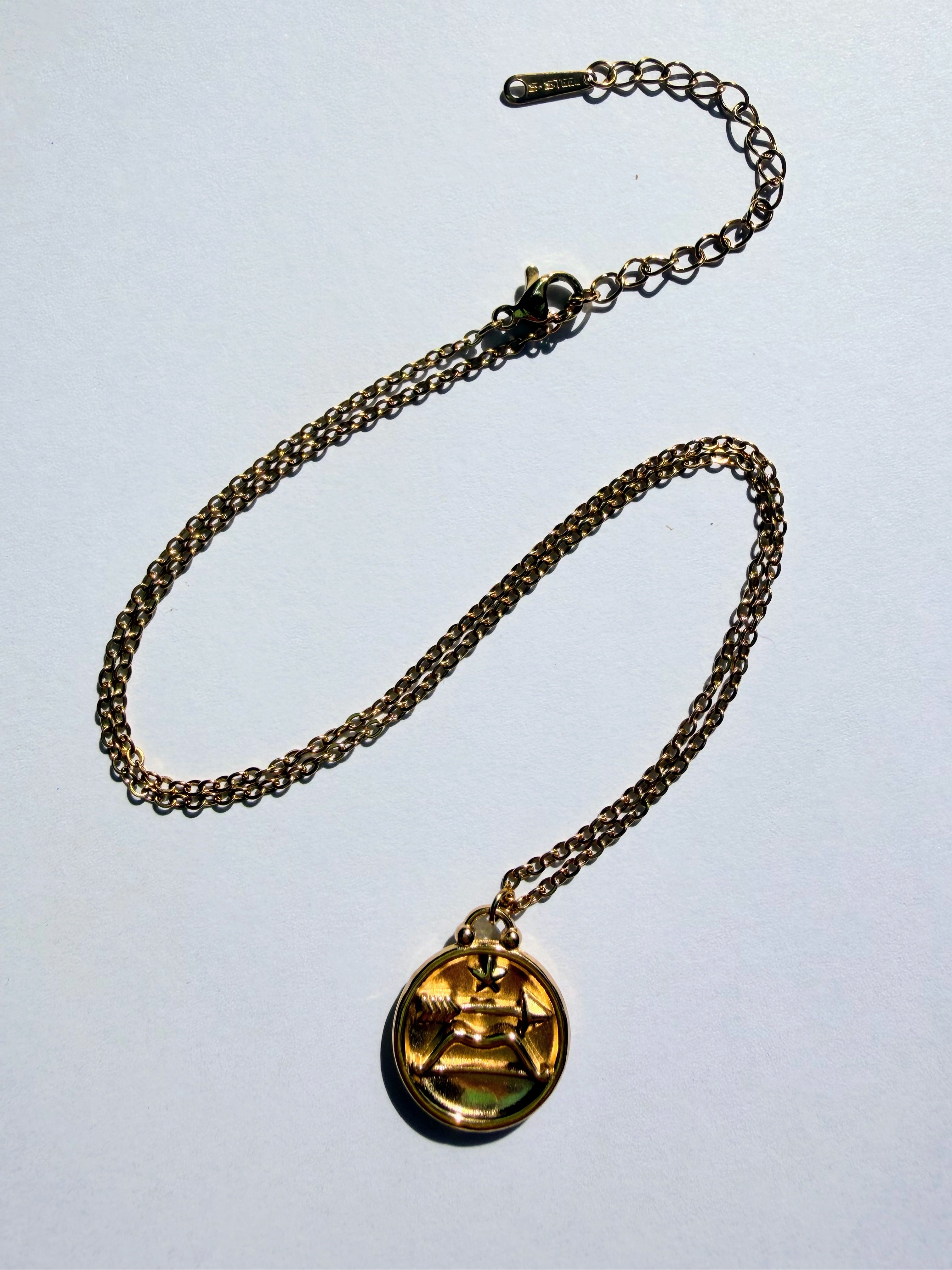 Sagitarius Star Sign Necklace