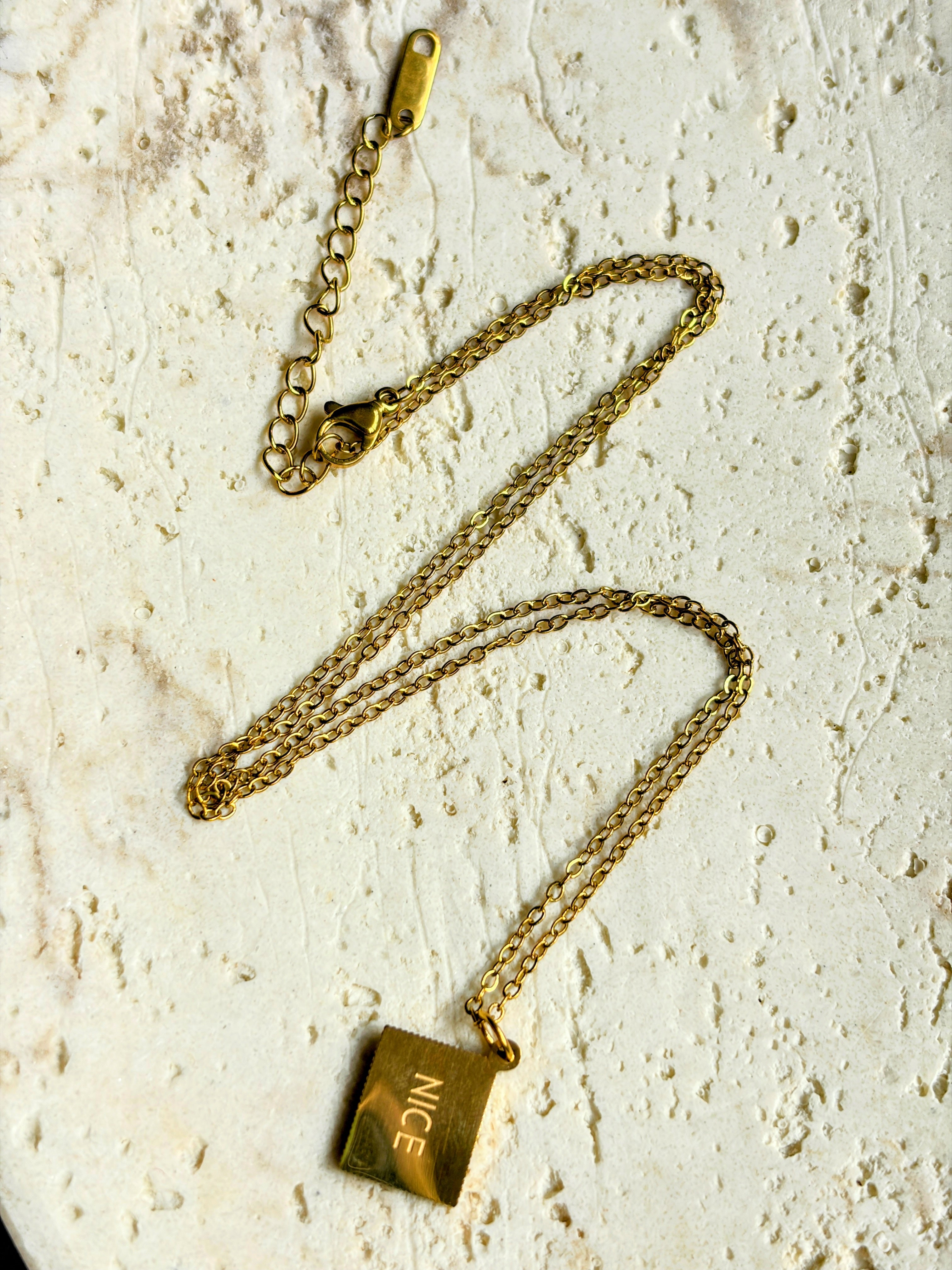 Nice Biscuit Necklace