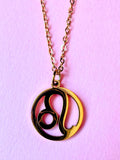 Aries Star Sign (Glyph) Necklace