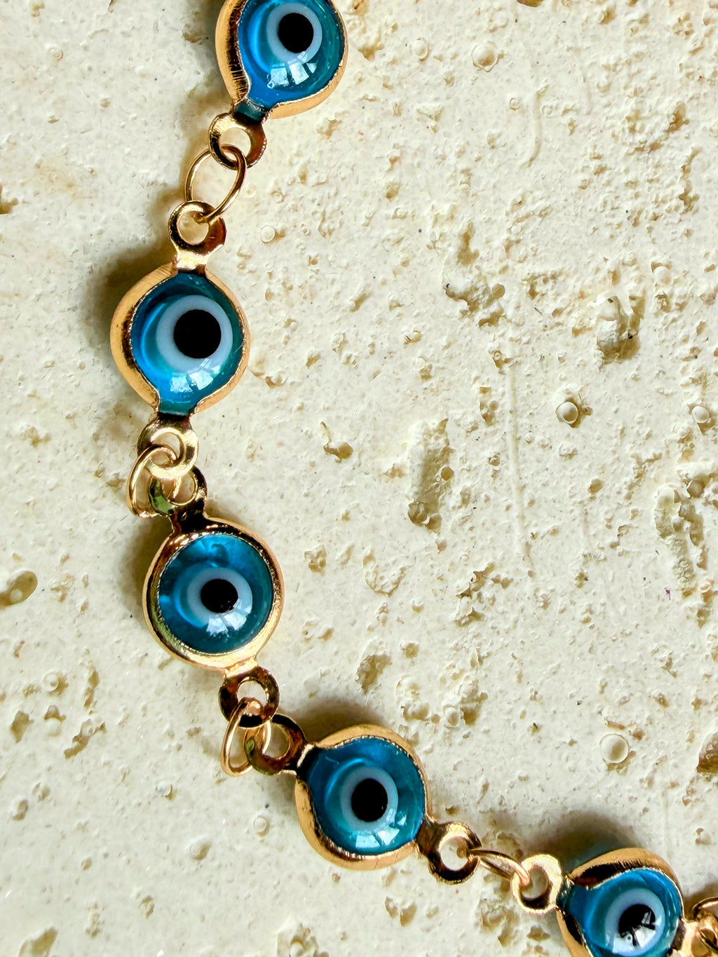 Light Blue Evil Eye Necklace