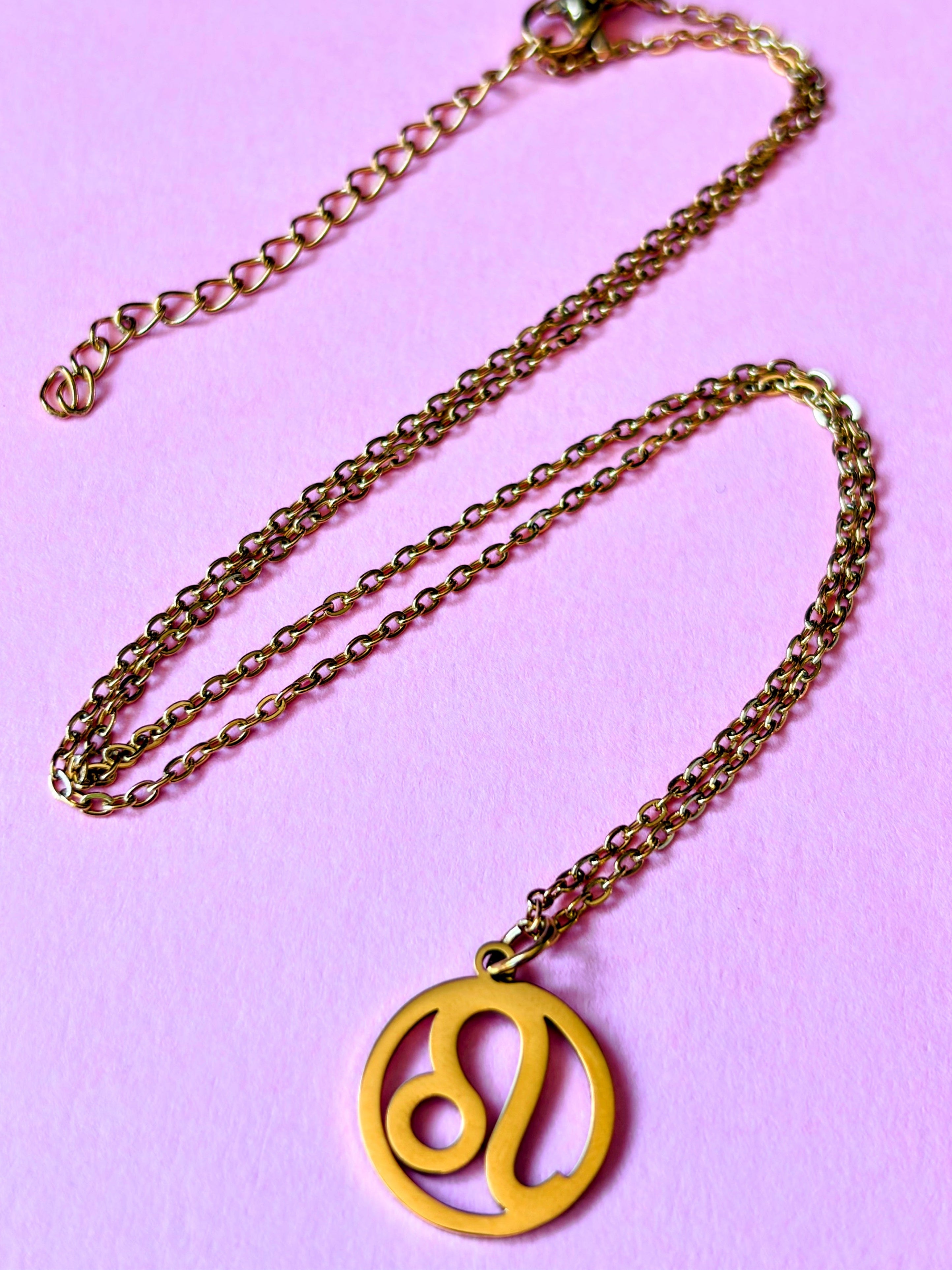 Aries Star Sign (Glyph) Necklace