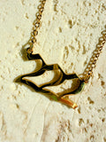 222 Angel Number Gold Plated Necklace