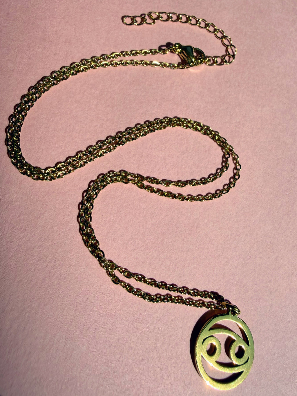Cancer Star Sign (Glyph) Necklace