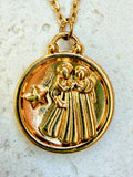 Gemini Gold Plated Necklace