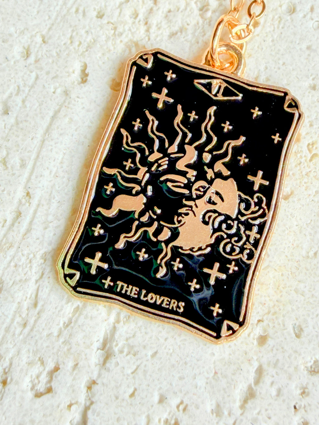 The Lovers- Tarot Necklace