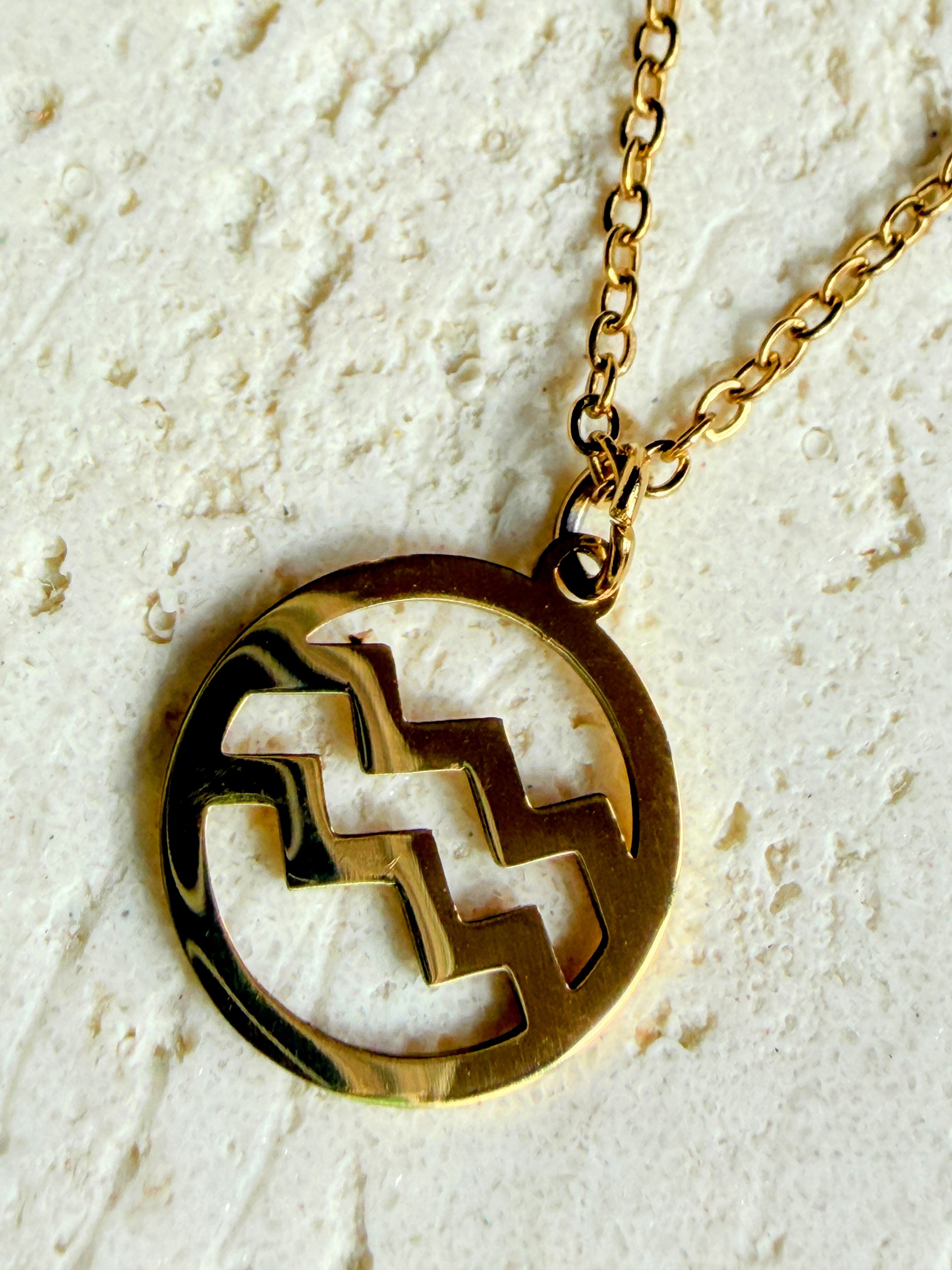 Aquarius Star Sign Necklace