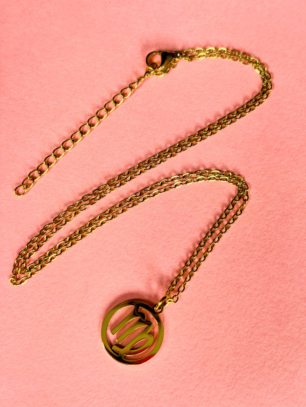 Virgo Star Sign Necklace