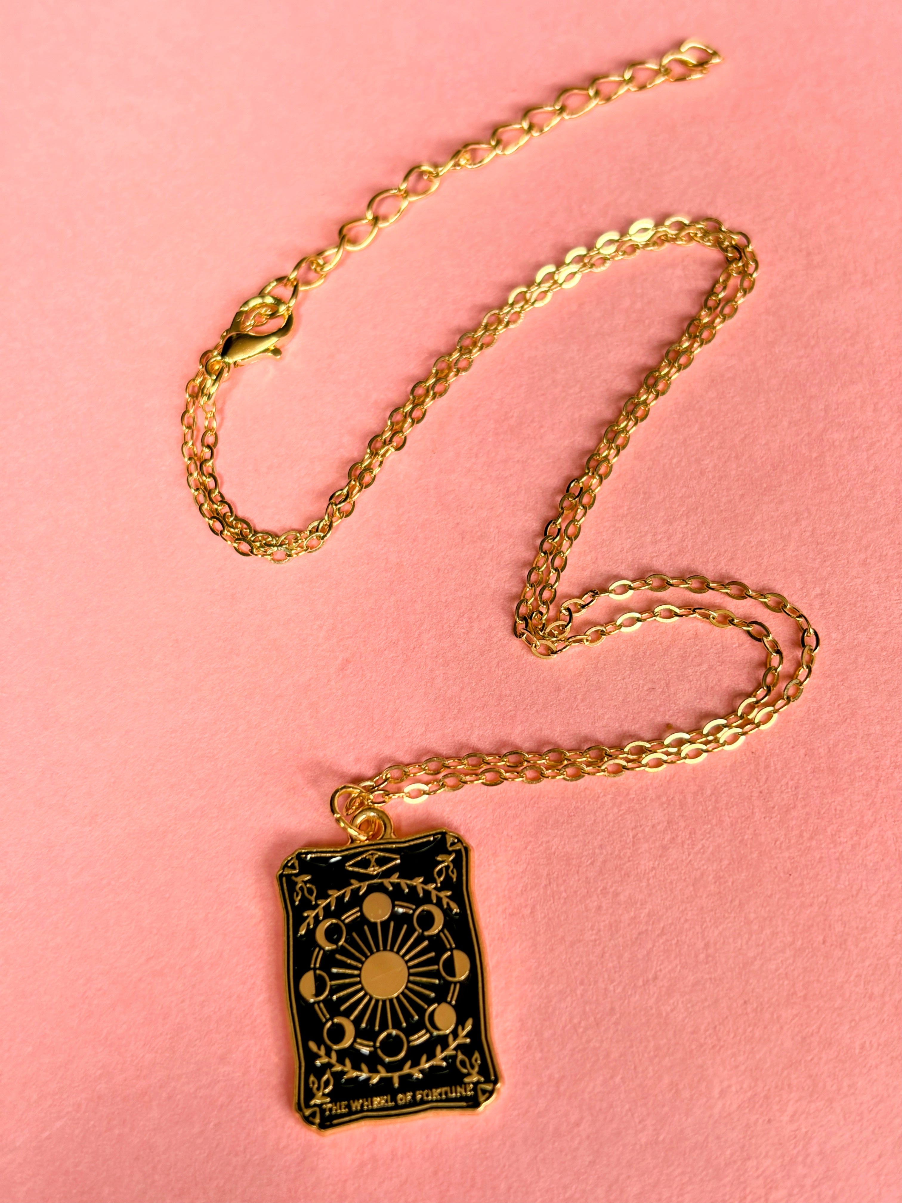 The Wheel of Fortune Tarot Necklace