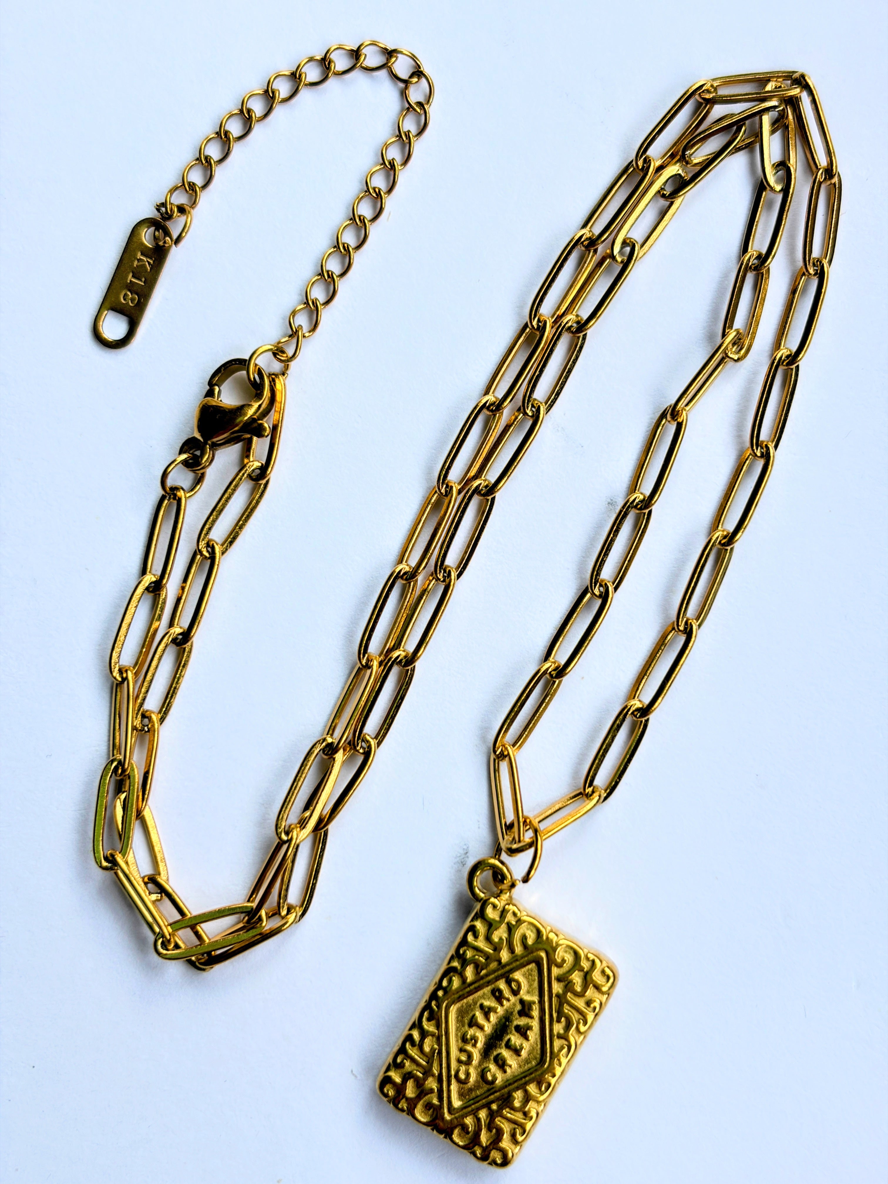 Custard Cream Necklace