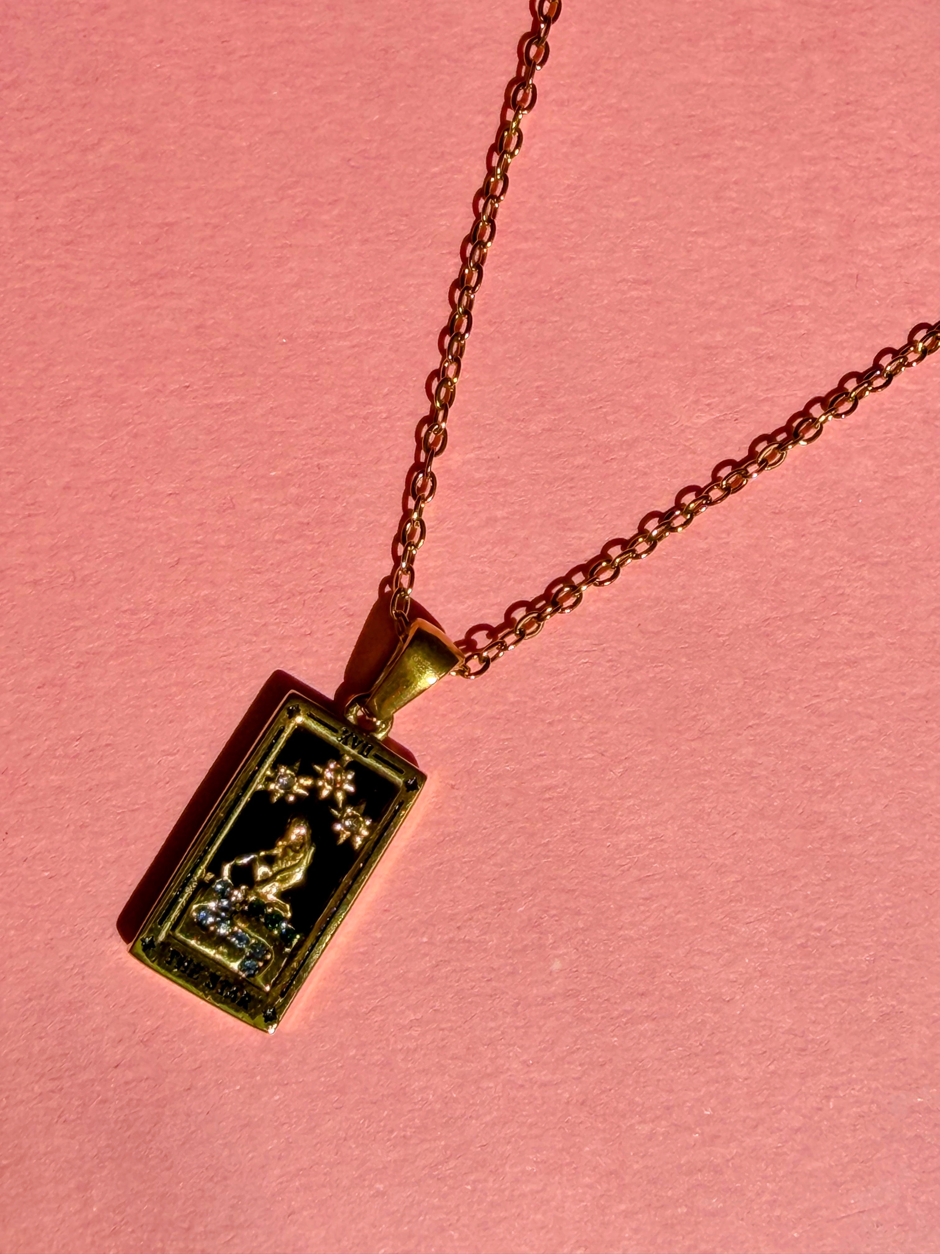 Tarot Necklace- The Star XVII