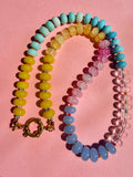 Eleanor Rainbow Bead Necklace
