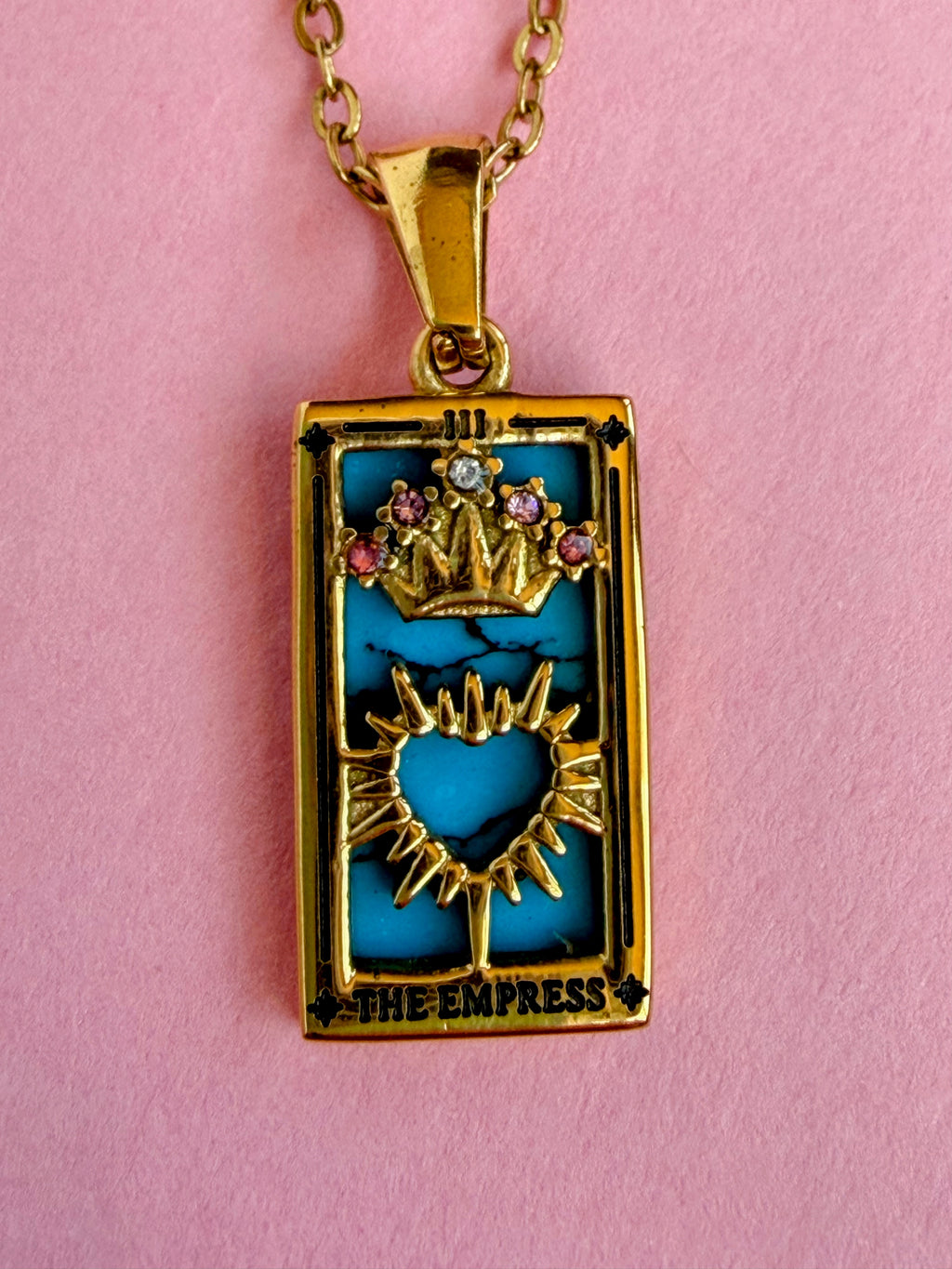 The Empress III-  Tarot Pendant Necklace