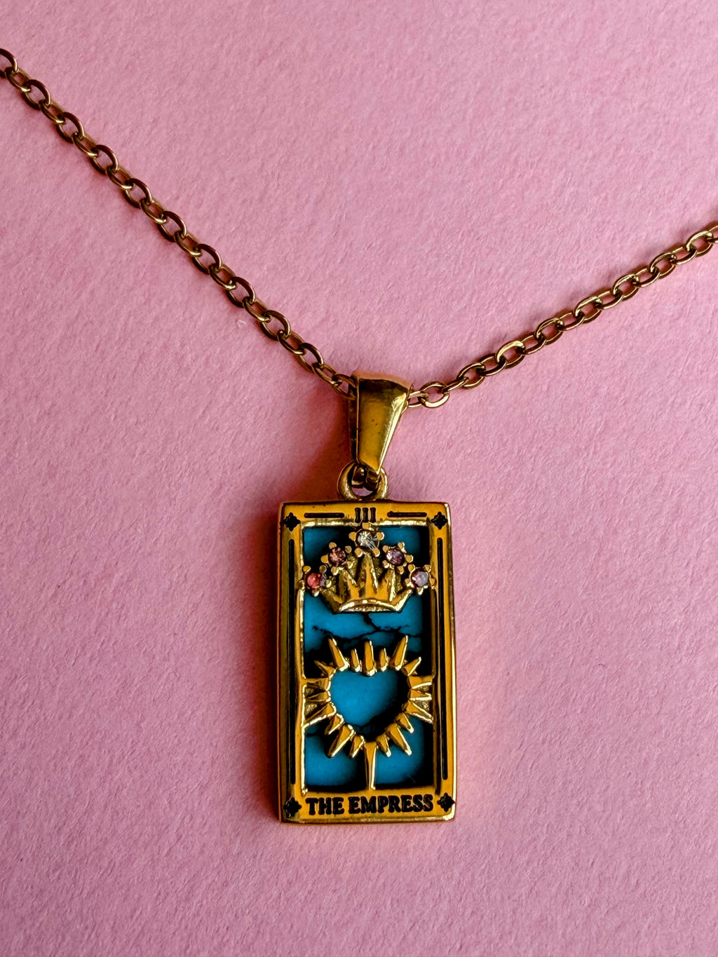 The Empress III-  Tarot Pendant Necklace