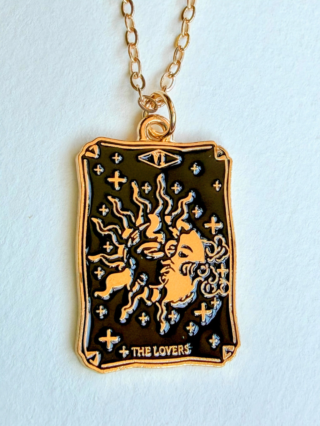 The Lovers- Tarot Necklace